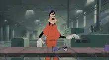 goofy-working-hard